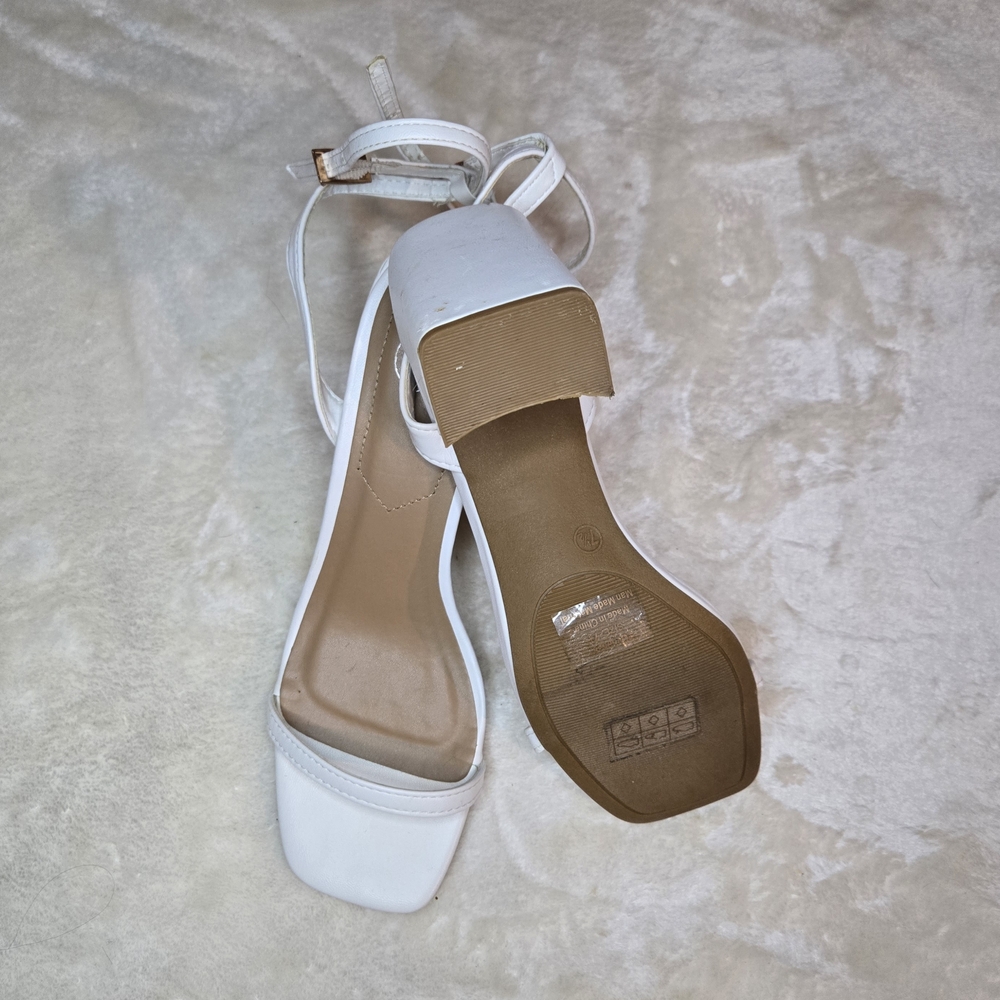 Elegant White Women's Sandals